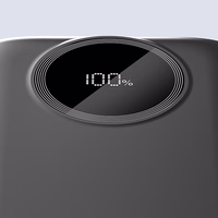 Dudao K13Pro 20000mAh Powerbank sisseehitatud kaabliga - must