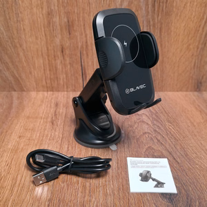 Blavec Car hoidja BHC-03 15W with induction charging to windshield (BHC03-WIB) must