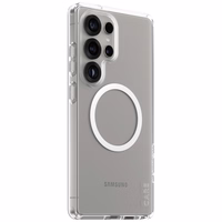 CARE by PanzerGlass Flagship Urban Combat Valge QI Ümbris jaoks Samsung Galaxy S25 Ultra - Läbipaistev