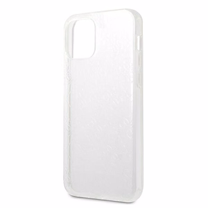 Guess GUHCP12L3D4GTR iPhone 12 Pro Max 6.7" läbipaistev kõvakott 4G 3D mustriga kollektsioon