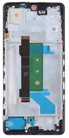 LCD screen Xiaomi Redmi Note 12 Pro+ 5G koos touch screen koos frame Midnight Must original (used Grade C)