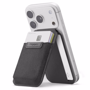 Spigen Slim Fold S314-4 MagSafe magnetiline telefoni kaarditasku – must