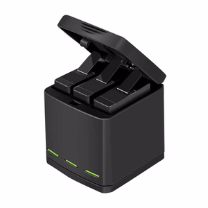 Telesin Box three-channel laadija jaoks GoPro Hero 5/6/7/8 + 2 batteries (GP-BNC-801)