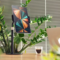 Wozinsky Tablet and Phone Desk Alus must (WTHBK4)