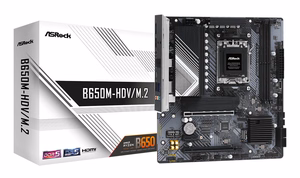 Asrock B650M-HDV/M.2 emaplaat AMD B650 Socket AM5 micro ATX