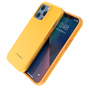 Choetech MFM противоударный чехол для iPhone 13 Pro Max оранжевый (PC0114-MFM-YE)
