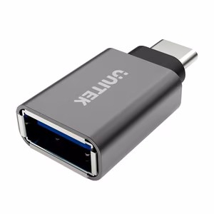 UNITEK Y-A025CGY kaabli liidese adapter USB Type-C USB Type-A Metallik