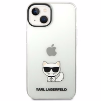 Karl Lagerfeld KLHCP14MCTTR iPhone 14 Plus 6.7 "hardcase clear / läbipaistev Choupette Body