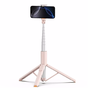 TECH-PROTECT L09S BLUETOOTH SELFIPULK STATIIVIGA ROOSA