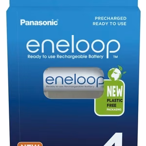 Laetavad patareid PANASONIC ENELOOP AA 2000 mAh 4 tk (BK-3MCDE/4CP)