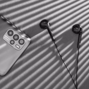 Kruger&Matz C2 USB-C kõrvasisesed mikrofoniga kõrvaklapid, mustad