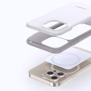 Choetech MFM kukkumisvastane ümbris Made For MagSafe iPhone 13 Pro jaoks valge (PC0113-MFM-WH)
