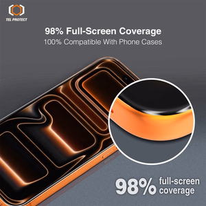 Tempered klaas Tel Protect 10X HD DLC Diamond Coating for Samsung Galaxy S26 Ultra (with fingerprint unlock)