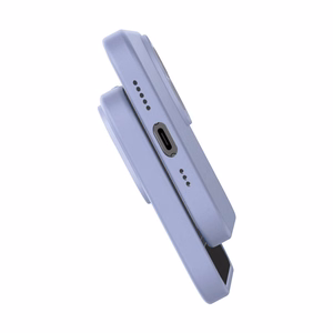 Baseus Liquid Silica Gel ümbris iPhone 14 Plus'ile (lavendel) + karastatud klaas + puhastuskomplekt