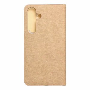 Флип-чехол для Samsung S24 Luna Book Gold золотой