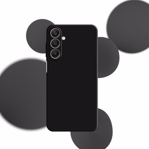 3mk Silicone Ümbris jaoks Samsung Galaxy A26 5G - must