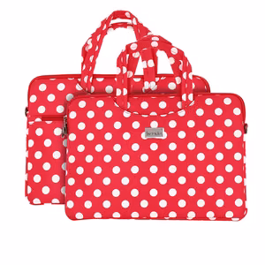 Wonder Briefcase Laptop 17 inches punane polka-dot