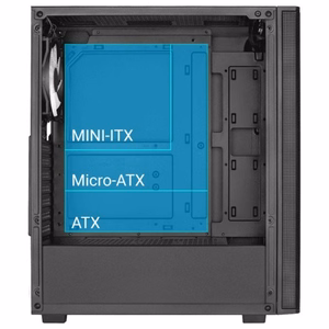 Aerocool PGS Designer-G-BK-V1 arvutikorpus