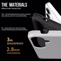 Perfectionists Triangle Ümbris Samsung S926 S24 Plus/S936 S25 Plus hõbedane