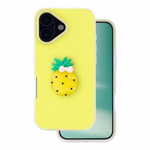 Fruit 2in1 ümbris iPhone 17 6,3" jaoks kollane