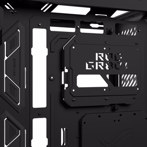 ASUS ROG CRONOX GR801 CURVE TG ARGB must keskmise tornmõõduga arvutikorpus