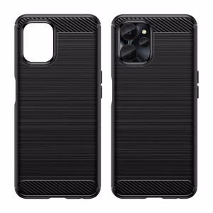 Carbon Ümbris jaoks Realme 10 5G / Realme 9i 5G Flexible Silicone Carbon Cover must