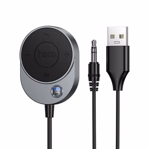 Wireless car receiver Hoco AUX Bluetooth with kaabel Jack 3,5 mm E150 metal hall