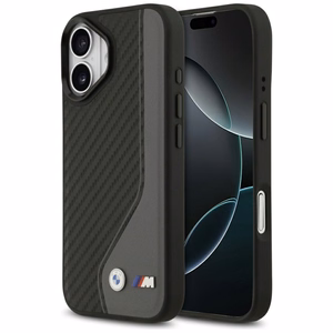 BMW M Carbon Logo MagSafe Ümbris jaoks iPhone 17 - must and hall