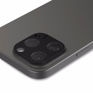 Spigen Optik.tR Camera Protector for iPhone 14 Pro / Pro Max / 15 Pro / Pro Max / 16 Pro / Pro Max - Black 2 pcs.