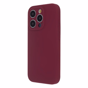 Soft Touch Mag Ümbris jaoks iPhone 12 6,1" burgundy