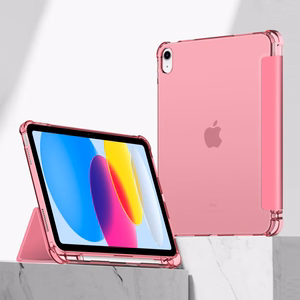 Tech-Protect SC Pen гибридный Чехол для iPad 10 / 2022 - розовый - прозрачный