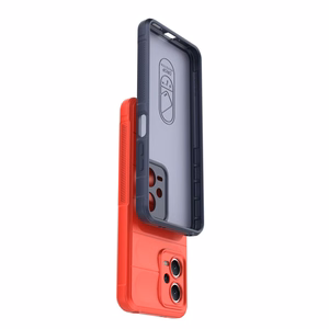 Magic Shield Ümbris jaoks Xiaomi Redmi Note 12 5G / Poco X5 5G Flexible Armor Cover punane