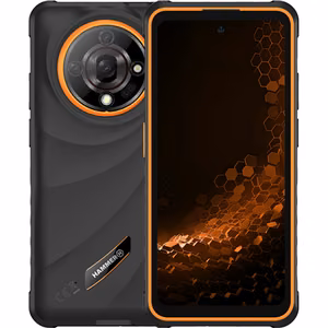 Hammer Iron 6 – 6.56-tolline IPS 1612 × 720 nutitelefon, MediaTek, 6/128 GB, 4G, 48 MP tagakaamera, Android 14, 6050 mAh, must