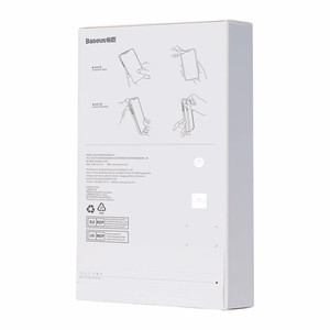 Case Baseus Crystal Series iPhone 11 pro max (läbipaistev) + karastatud klaas + puhastuskomplekt