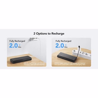 Powerbank Veger TCE130 (W2503) PD 130W 25000 mAh with built-in Type C cables / Lightning must