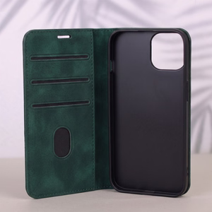 Smart Suede ümbris Honor 600 / Honor 600 Pro mudelile, roheline