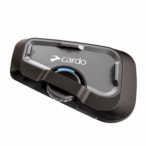 Cardo FRC4X103 Mootorratta Interkom 4 Kanalit 1200m Must