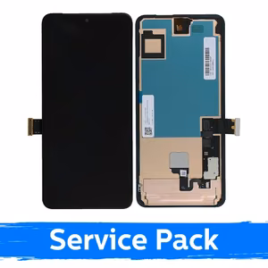 LCD ekraan, ühilduv Google Pixel 8 Pro mudeliga, must, koos raamiga (Service Pack)
