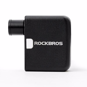 Rockbros 42320008001 mini elektriline jalgrattapump Schrader / Presta ventiilidele 100PSI - must