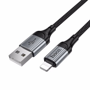 Кабель USB C – Lightning Hoco PD 27W 1,5 m X121 черный