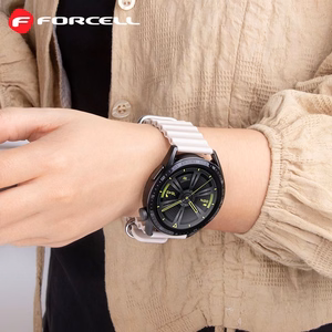 Strap to Samsung Galaxy Watch Forcell Forcell F-Design FS01 silicone holes 22 mm stellar