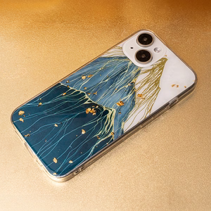 Kuldne Glam ümbris jaoks iPhone 12 / 12 Pro 6,1" mountain