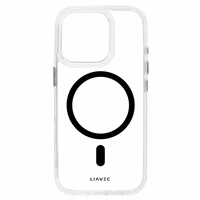 Liavec Glossy Magsafe Clear Ümbris do Iphone 15 must