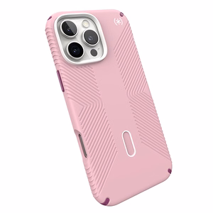 Speck Presidio2 Grip ClickLock & MagSafe ümbris seadmele iPhone 16 Pro Max, Wednesday Pink / Boysenberry Purple / valge