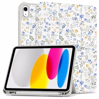 Tech-Protect SC Pen Ümbris jaoks iPad 10.9" 2022 (10th gen.) / 11" 2025 (11th gen.) - Daisies with Leaves