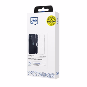 3mk Clear MagCase jaoks Apple iPhone 12/12 Pro - läbipaistev