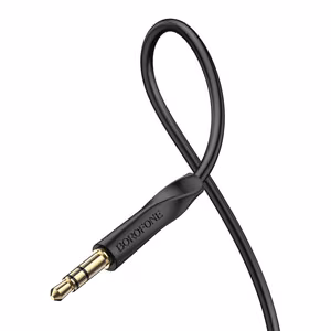 Borofone Kaabel AUX BL16 - jack 3,5mm to jack 3,5mm - 1 metr must