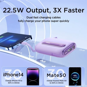 Akupank Joyroom „JR-L012 Plus Colorful“ Pink 20000mAh (22.5W)