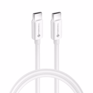 Kaabel USB C to USB C Forcell F-Energy QC4.0 PD 3A 60W 3 m C338 valge