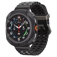 Spigen Liquid Air Ümbris jaoks Samsung Galaxy Watch 8 Classic 46mm - Must